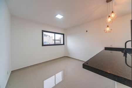 Sala de apartamento para alugar com 1 quarto, 36m² em Jardim Jamaica, Santo André