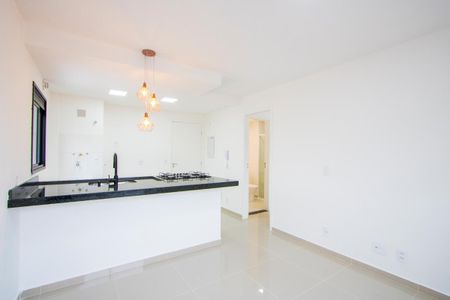 Sala de apartamento para alugar com 1 quarto, 36m² em Jardim Jamaica, Santo André