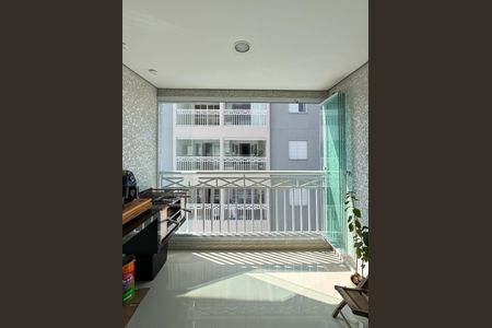 Sacada  de apartamento à venda com 2 quartos, 64m² em Jardim das Acacias, São Bernardo do Campo