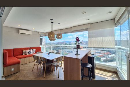 Varanda  de apartamento à venda com 3 quartos, 117m² em Barra Funda, São Paulo