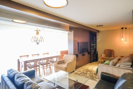 Sala de apartamento para alugar com 3 quartos, 135m² em Cerâmica, São Caetano do Sul