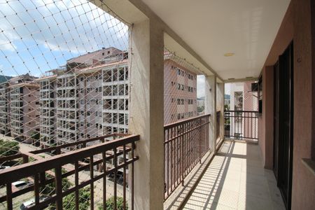 Varanda de apartamento para alugar com 3 quartos, 84m² em Taquara, Rio de Janeiro