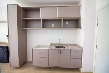 Studio à venda com 28m², 1 quarto e sem vagaCozinha