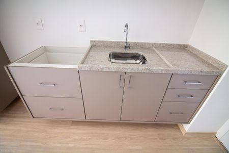 Studio à venda com 28m², 1 quarto e sem vagaCozinha - Armários