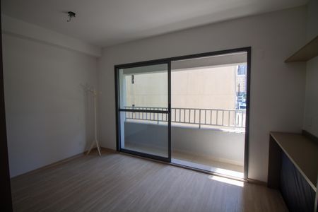 Sala / Quarto - Studio de kitnet/studio à venda com 1 quarto, 28m² em Brooklin, São Paulo