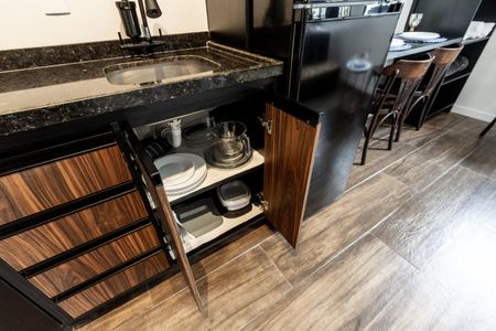 Studio à venda com 24m², 1 quarto e sem vagaCozinha