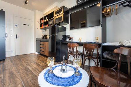 Studio à venda com 24m², 1 quarto e sem vagaSala