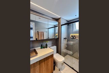 Apartamento à venda com 66m², 2 quartos e 1 vagaBanheiro da Suíte