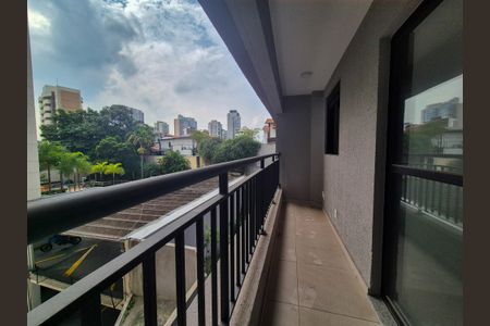 Apartamento à venda com 29m², 1 quarto e sem vagaVaranda