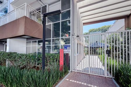 Studio para alugar com 27m², 1 quarto e sem vagaFachada - Plaquinha