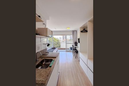 Studio para alugar com 27m², 1 quarto e sem vagaCozinha