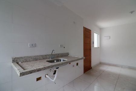 Sala/Cozinha e Área de Serviço de apartamento à venda com 2 quartos, 44m² em Vila Guilhermina, São Paulo