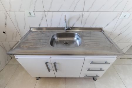 Quarto - Cozinha de kitnet/studio para alugar com 1 quarto, 32m² em Jardim Brasilia, São Paulo