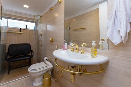 Apartamento à venda com 195m², 3 quartos e 2 vagasBanheiro Social