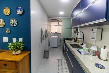 Apartamento à venda com 119m², 3 quartos e 2 vagasCozinha e Área de Serviço