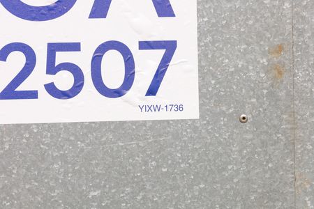 Placa instalada no portão do imóvel - Código da placa:  YIXW-1736 de casa para alugar com 2 quartos, 60m² em Parque Cruzeiro do Sul, São Paulo