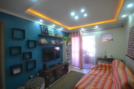 Sala de apartamento para alugar com 2 quartos, 70m² em Caonze, Nova Iguaçu