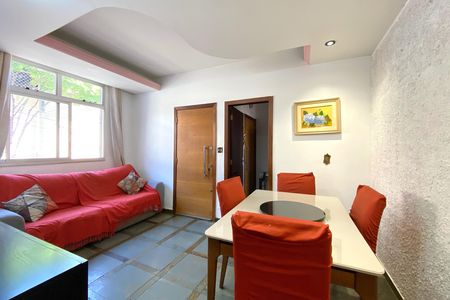 Sala de apartamento à venda com 3 quartos, 85m² em Horto Florestal, Belo Horizonte