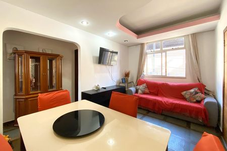 Sala de apartamento à venda com 3 quartos, 85m² em Horto Florestal, Belo Horizonte