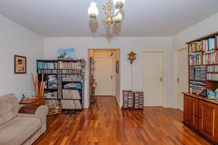 Sala de apartamento à venda com 3 quartos, 124m² em Petrópolis, Porto Alegre