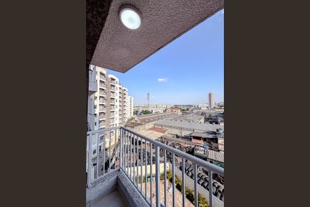 Varanda da Sala de apartamento para alugar com 1 quarto, 37m² em Vila Independencia, São Paulo