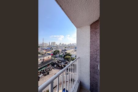 Varanda da Sala de apartamento para alugar com 1 quarto, 37m² em Vila Independencia, São Paulo