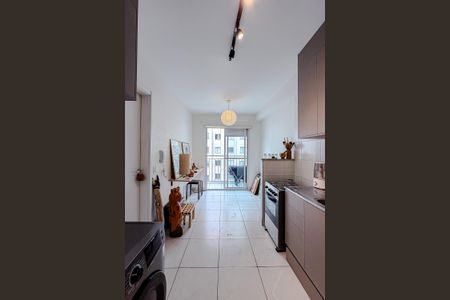 Studio à venda com 32m², 1 quarto e sem vagaCozinha e Área de Serviço