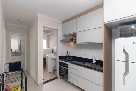 Apartamento à venda com 44m², 2 quartos e 1 vagaCozinha e Área de Serviço