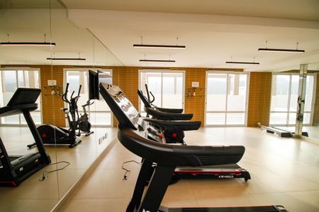 Apartamento para alugar com 54m², 1 quarto e 1 vaga Apartamento para alugar com 54m², 1 quarto e 1 vagaÁrea comum - Academia