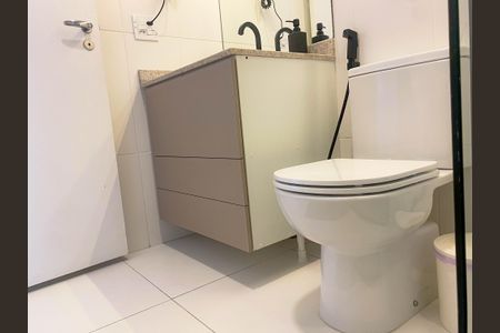 Studio para alugar com 30m², 1 quarto e sem vaga Studio para alugar com 30m², 1 quarto e sem vagaBanheiro Studio