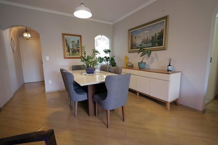 Sala de Jantar de apartamento à venda com 3 quartos, 130m² em Vila Alzira, Santo André