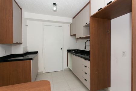 Cozinha de apartamento para alugar com 2 quartos, 36m² em Guaiauna, São Paulo