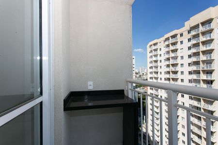 Varanda da Sala de apartamento para alugar com 2 quartos, 36m² em Guaiauna, São Paulo