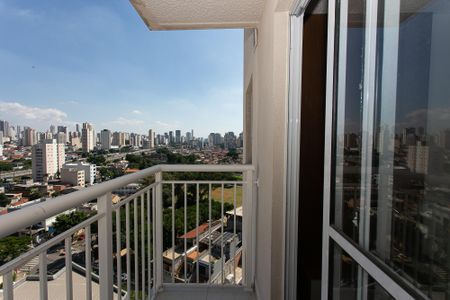 Varanda da Sala de apartamento para alugar com 2 quartos, 36m² em Guaiauna, São Paulo