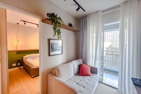 Sala de apartamento para alugar com 1 quarto, 34m² em Tatuapé, São Paulo