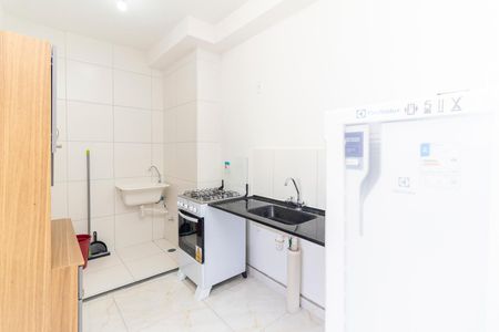 Apartamento para alugar com 34m², 2 quartos e sem vaga Apartamento para alugar com 34m², 2 quartos e sem vagaCozinha e Área de Serviço