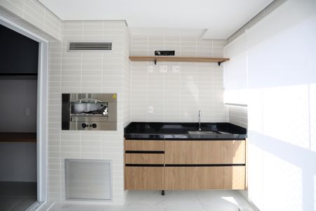 Varanda da Sala de apartamento para alugar com 3 quartos, 101m² em Gonzaga, Santos