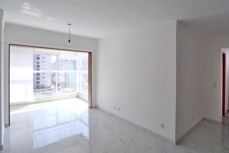 Sala de apartamento para alugar com 3 quartos, 101m² em Gonzaga, Santos