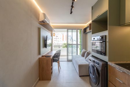 Apartamento para alugar com 32m², 1 quarto e sem vagaSala - Cozinha