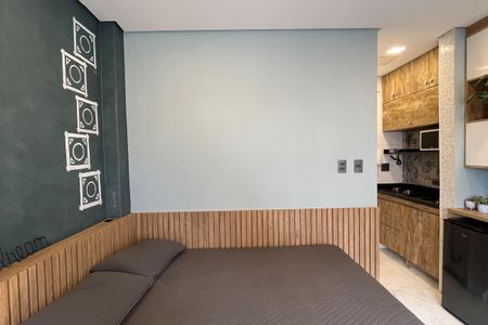 Studio de kitnet/studio para alugar com 1 quarto, 26m² em Boqueirão, Santos