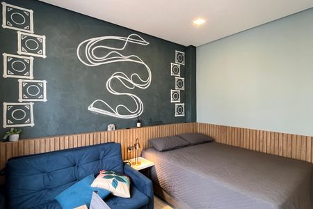 Studio de kitnet/studio para alugar com 1 quarto, 26m² em Boqueirão, Santos