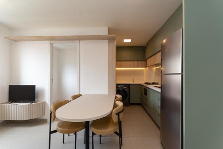 Apartamento para alugar com 34m², 2 quartos e sem vaga Apartamento para alugar com 34m², 2 quartos e sem vagaCozinha Americana