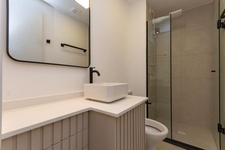 Apartamento para alugar com 34m², 2 quartos e sem vaga Apartamento para alugar com 34m², 2 quartos e sem vagaBanheiro Social
