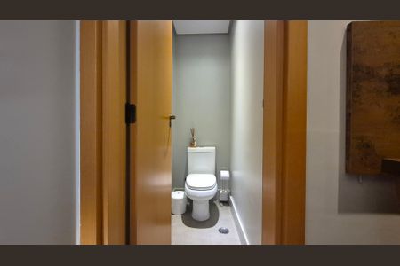 Lavabo de apartamento à venda com 3 quartos, 126m² em Vila Scarpelli, Santo André