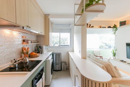 Apartamento para alugar com 61m², 2 quartos e 1 vaga Apartamento para alugar com 61m², 2 quartos e 1 vagaCozinha e Área de Serviço