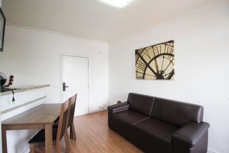 Sala de apartamento à venda com 1 quarto, 33m² em Indianópolis, São Paulo