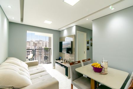 Sala de apartamento à venda com 2 quartos, 45m² em Vila Antonieta, São Paulo