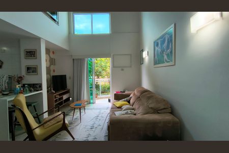 Sala de apartamento para alugar com 1 quarto, 67m² em Barra da Tijuca, Rio de Janeiro