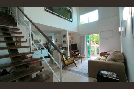 Sala de apartamento para alugar com 1 quarto, 67m² em Barra da Tijuca, Rio de Janeiro