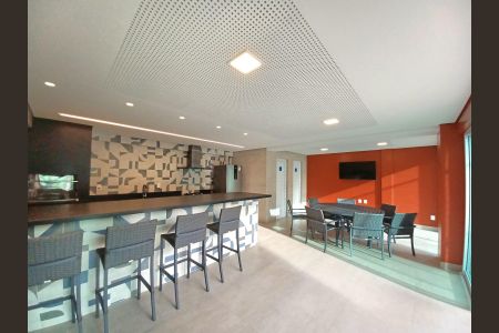 Apartamento à venda com 74m², 2 quartos e 2 vagasSalão gourmet 